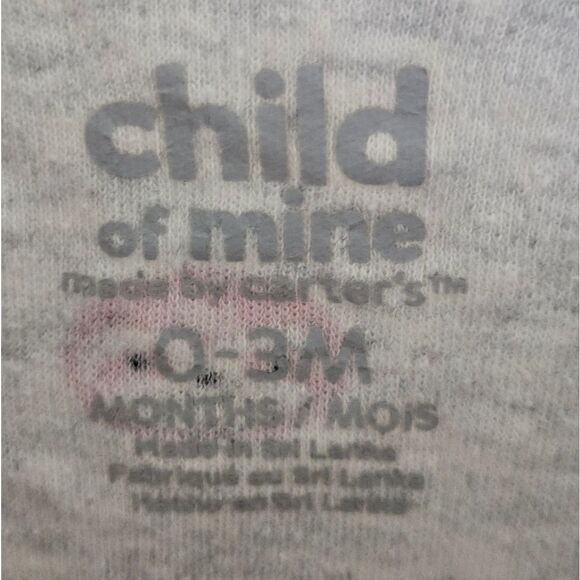3/$10 This Child Of Mine By Carters Sleeper 0-3 M - Picture 3 of 4